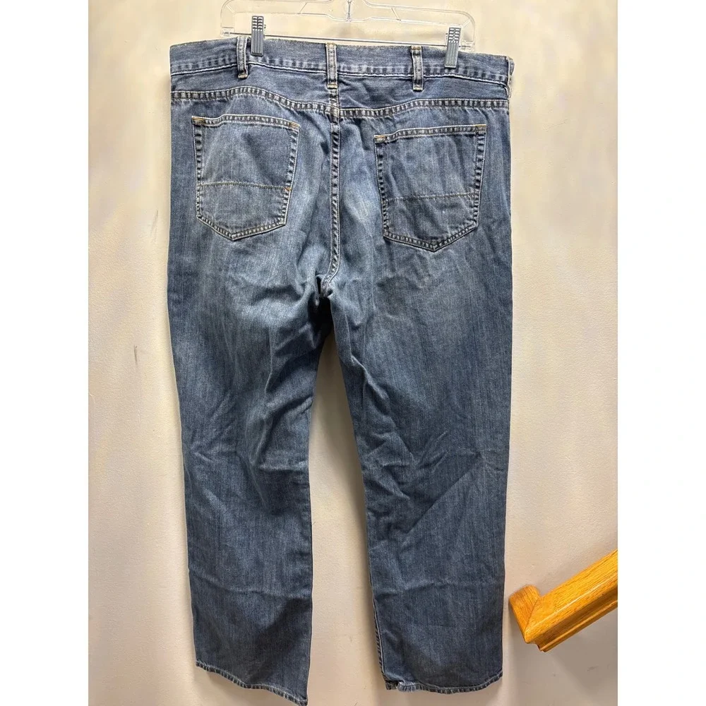 J Crew Mens Jeans 38x32 Blue Wash Straight Leg‎ Classic Fit Denim Pants